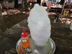 夏の高尾山（稲荷山コース）　お楽しみはメガ盛りかき氷！