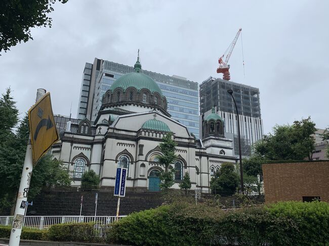 久しぶりの東京出張、東京は霧雨でした。