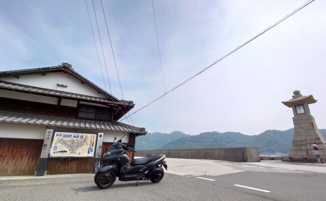 というわけで、しまなみ海道からフェリーで渡って、とびしま海道へ！<br />見たかった景色が目白押し！<br />