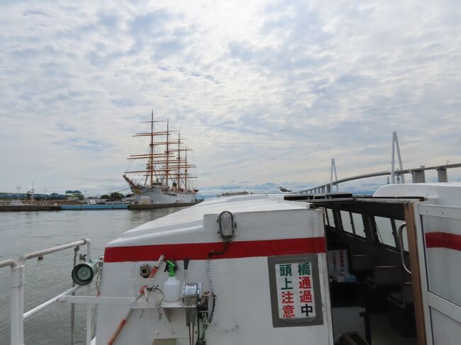 2021年8月16日(月)朝の8時45分、海王丸パークに到着。まずは新湊観光船へ。海王丸パークから富山新港を経て日本のベニスとの云われる舟運河、内川を通って新湊漁港から富山湾に抜けて、海王丸パークへ戻る1時間足らずのクルーズ。途中の内川の川の駅新湊で途中下車し、後続の便への乗り継ぎ可能だし、この川の駅から海王丸パーク経由で1周乗船することも出来る。<br /><br />ネットで出来る限りは確認したが、動いてるかどうか不安なのでまずは乗船受付へ(下の写真1)。おっちゃんに聞くと、無事9時から動いてるとのこと。良かった~ 話を聞くと、コロナ禍以前はバスで詰めかける団体客が多くて、こういう飛び込みは難しかったそうなので、ある意味ラッキー。結局9時発の第1便は私一人だった。<br /><br />待ってる間に昨日までの天気を聞くと、この辺りはずっと大した雨はなかったそうなので、ちょっと違うと大違いなんだなあと感心する。<br /><br />9時、カモメと共に出航(下の写真2)。目の前には大型練習帆船だった「海王丸」が、右手には海上保安庁の巡視船「やひこ」が停泊している。船は2012年に開通した新湊大橋を潜って富山新港に入る。富山新港は1968年に開港した放生津潟を利用した掘込港湾。放生津潟は万葉集にも奈呉の海(浦)と詠まれた潟湖で、面積は概ね1.7平方キロ、周囲約6km、水深は概ね1~1.5mだった。現在新湊大橋が架かる潟口には両岸から砂州が伸び、堀切橋で繋がり、富山地方鉄道射水線も通っていた。<br /><br />富山新港には日本海側有数の5万5千トン級岸壁をはじめ、1万5千トン級舶船7隻を係留できる15の岸壁と17のバースがあり、クレーンなどの荷役設備も充実している。2002年に供用開始した国際物流ターミナルは、現在1万2千トン級の同時接岸・同時荷役が可能となっている。ロシア極東、韓国、中国の外貿定期コンテナ航路が就航している。<br /><br />15分ほどで1990年開通の新港大橋を潜って内川に入る。新港大橋のすぐ先の赤いパイプの橋は両サイドにある日本高周波鋼業富山工場のものらしい。日本高周波鋼業は戦前の1936年に現在の北朝鮮の城津で創業した菊池秀之の発明した高周波電撃精錬法を使って高純度の鉄を製造する日本高周波重工業が前身で、この富山工場は1937年に造られた。現在も高級特殊鋼および超合金の製造販売などを行っている。<br /><br />その先は、さっき通って来た万葉線の内川橋梁。ちょうど黄色いLIBOOOトラムが渡っていた。10分ほどで川の駅新湊に止まり、私はいったん下船して、川沿いを散策し、1時間後の観光船に乗船、5分ほどで富山湾に抜けるが、この間の詳細は別途触れる。<br /><br />新西橋を過ぎると右手に湊橋があり、正面に続く内川は川幅が縮まり船では進めず、観光船は湊橋を潜り湊口から富山湾へ向かう。ここは古くから海に続いており、内川を根拠とした天然の良港になっており富山湾内漁業の中心地であり、また北前船・能登通いの基地としても機能していた。<br /><br />湊口の先には奈呉の浦大橋。新湊漁港の東西を連絡する湾岸道路橋として1993年開通した橋。奈呉の浦は上述したように放生津潟の古称だが、現在はこの橋を抜けた先の海がこう呼ばれている。奈呉の浦に出ると、内川では全く飛んでこなかったカモメが群れ飛ぶ。内川に入る前の富山新港でも群れてたし、同じようなものと思うけど、やはり海と川は違うのね。<br /><br />奈呉の浦の両サイドには新湊漁港が広がる。かつては上述のように内川を漁船の係留地としていたが、漁船の動力化、大型化に対応するため1932年に西地区の整備が開始され、1940年に竣工した。東地区は近年で1974年から整備が始まり、1987年に開港した。現在は富山県でも有数の漁港となっている。ベニズワイガニ、ホタルイカ、ブリ、バイガイ、ズワイガニなどが水揚げされる。<br /><br />奈呉の浦から富山湾に出ると、視界は大きく広がる。左手は能登半島が続き、右手は新川平野が伸びる(下の写真3)。川の駅新湊からは30分足らずで富山新港に戻り、海王丸パークの乗船口に到着。<br />https://www.facebook.com/media/set/?set=a.7963784753691479&type=1&l=223fe1adec<br /><br /><br />内川の話を飛ばしたので、次はそれに続く