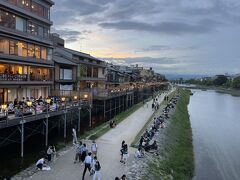 京都２泊3日②祇園と納涼床と伏見稲荷