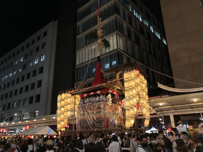 夕方からの京都散歩　祇園祭と出町柳