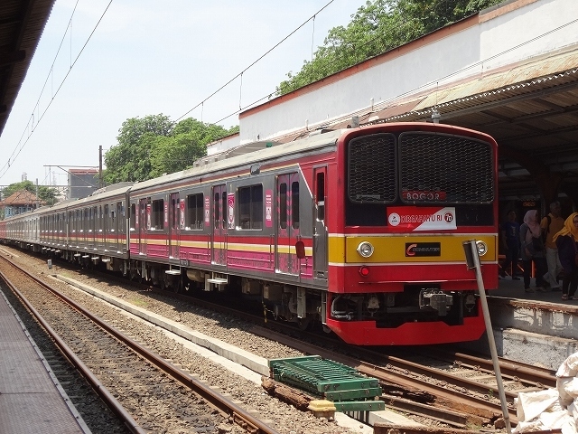 2015年インドネシア旅行記　第2回　ジャカルタを走る元ＪＲ南武線の205系電車に乗ってボゴールへ