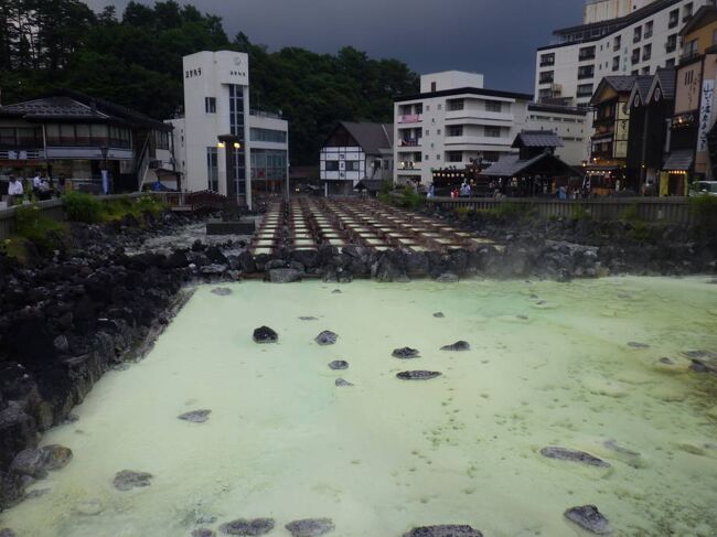 7月23日<br />「湯滝」から群馬県に入り、一時間ほどで道の駅 「尾瀬かたしな」に到着しました。片品村の特産品がたくさん売られていて、どれも美味しそうでした。足湯もありました。「花豆ソフトクリーム」400円をスタンプ帳提示で50円引きで食べることができました。豆の味はほどほどでしたが、ミルクが美味しく優しい味で味は良かったです。湧水を汲むことができたので汲んで帰りました。宿で凍らせて飲み物に入れたら美味しかったです。<br /><br />片品村では「ヴィラ風花」に宿泊しました。一泊二食付きで1万7000円に大吟醸の「水芭蕉」1000円を夕食で1本、お土産で2本つけて合計20000円のところ、県民割で1万円引きでした。部屋に冷蔵庫はありませんが共同で冷凍庫付きの冷蔵庫はありました。部屋で wi-fi があまり繋がりませんでした。温泉は塩素臭さはなく、アルカリ性でほんのり硫黄の香りがしてトロトロしていて泉質がとても良かったです。夕食は「水芭蕉」の大吟醸を飲みながらいただきました。片品のそばに始まり、エビフライ、冷しゃぶ、陶板焼きなど、量も多く味も良かったです。朝食も目玉焼き、ウインナー、鮭、納豆などふんだんでした。味噌汁の味噌が美味しかったです。<br /><br />「ヴィラ風花」を出発し、30分ほどで吹割渓谷に到着しました。案内板に従いレトロ土産物通りを下っていくと「鱒飛びの滝」に到着しました。安全対策なのでしょうかロープが張られていて肝心なところは見えないため、やや消化不良でした。<br /><br />「鱒飛びの滝」から少し上流に進むと「吹割の滝」が見えてきました。こちらもロープが張られていて肝心なところは見えませんでしたが綺麗な滝でした。その先も遊歩道がついていて滝の周りを一周する事が出来たのですが、観瀑台からは木が邪魔で滝がほとんど見えないので滝を見るなら川沿いで十分かと思いました。<br /><br />「吹割の滝」から15分ほどで道の駅「白沢」に到着しました。温泉施設がメインの道の駅でしたが、直売所も充実していました。とうもろこしなど野菜もたくさんあり、ブルーベリーやラズベリーなどのベリーも手頃な値段で売られていました。<br /><br />道の駅「白沢」から10分ほどで道の駅「川場田園プラザ」に到着しました。日曜日の人気ランキングで上位の道の駅ということで、駐車場もいっぱいレストランもいっぱいでした。すごい人で人疲れしそうな道の駅でした。<br /><br />道の駅「川場田園プラザ」から40分ほどで道の駅「あぐりーむ昭和」に着きました。無料の足湯がありました。キャノンから提供された装置を使っているそうです。泉質はアルカリ性でとろとろしていて気持ちよかったです。<br /><br />みなかみ町に入り、湯宿温泉「大滝屋旅館」にチェックインしました。一泊二食付き20800円のところ、ブロック割で10000円引きでみなかみ町の地域共通クーポンを4000円分もらったので、さっそく使いに出かけました。<br /><br />湯宿温泉「大滝屋旅館」のすぐ近くに道の駅「たくみの里」がありました。たっぷりと入ったブルーベリーがひとパック378円だったので購入しました。もっとたくさん入った冷凍ブルーベリーも売っていたので今度買いたいです。また、「のむヨーグルト」が名物ということで500ミリリットル入りの「のむヨーグルト」360円で買いました。甘さ、酸味、濃さ、旨味のバランスが絶妙でとても美味しかったです。<br /><br />道の駅「たくみの里」から20分ほどで道の駅「月夜野矢瀬親水公園」に到着しました。国指定史跡の矢瀬遺跡では縄文時代の集落が残り縄文人の暮らしが学べるそうなので興味がある人にはいいと思いましたが、直売所の品揃えはあまり良くありませんでした。<br /><br />道の駅「月夜野矢瀬親水公園」から20分ほどで道の駅「水上町水紀行館」に到着しました。おすすめが水産学習館の道の駅でしたが、入館料は有料で一人350円でした。直売所の品揃えは普通なので水産学習館に興味がないのなら行かなくてもいいのかなと思いました。<br /><br />地域共通クーポンでお土産屋買い、ガソリンを入れてから「大滝屋旅館」に戻りました。お風呂は感染対策で貸し切り対応してくれていました。熱い源泉と適温の源泉があり、熱い方は PH 8、適温の方は pH 7でした。ほぼ中性で、無色無臭なので更湯に近いですが、加温、加水、循環、消毒をしていないので、かけ流しで塩素臭さもなく気持ちよかったです。夕食は7品のコースで鯉のカルパッチョが出ました。鯉はそれほど得意ではありませんが、上州豚のヒレカツや上州豚のしゃぶしゃぶが美味しかった。ご飯をツヤツヤで美味しかったです。最後に冷や汁まで出て、おなか一杯になりました。<br /><br />7月25日<br />朝食も納豆卵焼ききんぴらごぼうなど7品で味噌汁が具だくさんで美味しかったです。<br /><br />湯宿温泉「大滝屋旅館」から一時間ほどで道の駅「みつまた」に到着しました。米どころ新潟だけあってお米やお餅を使った商品がたくさんあり見ているだけで楽しかったです。建物の中と外に源泉かけ流しの足湯がありました。<br /><br />道の駅「みつまた」から40分ほどで「清津峡」に到着しました。平日のせいか第1駐車場に停められました。駐車場から昔ながらの食堂や土産屋がある通りを歩いていくと綺麗な渓谷に出ました。 <br /><br />「清津峡渓谷トンネル」は入るのに1000円かかりました。平日のせいか比較的空いていました。落石事故があったことから観光客のために作られたトンネルだそうです。第1、第2と見晴所があり、みごとな「柱状節理」の渓谷が見られるのですが、トンネルからだとどうしても景色が切り取られてしまっているため、今一つその凄さが伝わってきませんでした。そのぶん最後は水をはって芸術的に仕上げたのでしょうが、水面の周りに人が集まって写真を撮っているので、先端で渓谷を楽しむことなんてほとんどできず、これで1000円はちょっと高いかなと思いました。<br /><br />「清津峡トンネル」の入り口近くにエントランスという建物があり、二階には無料の足湯がありました。見上げると渓谷が見えるという趣向が凝らされていました。<br /><br />「清津峡」から1時間半ほどで道の駅 花の駅 「千曲川」に到着しました。リニューアル工事中だったので、この後もっとすごくなりそうでした。直売所では唐辛子のしょうゆ漬け「ぼたんごしょう」を買うことができました。<br /><br />道の駅 花の駅 「千曲川」内の「Cafe 里わ」で「スノーキャロットのソフトクリーム」390円をいただきました。道の駅のスタンプ帳提示で50円引きでした。スノーキャロット（雪下ニンジン）のソフトクリームは、ほどよくニンジンの味がして、癖も無くて美味しかったです。<br /><br />「パティスリーヒラノ」でケーキを買うことにしました。「とろりシュー」194円、「オレンジのサバラン」421円、「まるごと季節のショートケーキ」453円を購入しました。「とろりシュー」はちょっと塩気があるパイ生地のような皮にミルク感の強いクリームが入っていて、軽くて美味しかったです。「まるごと季節のショートケーキ」453円はイチゴのショートケーキでした。やはりクリームが美味しいので美味しかったです。「オレンジのサバラン」はあまりラム酒の感じはなく、ちょっと甘過ぎました。<br /><br />草津では「草津温泉ホテルリゾート」に宿泊しました。一泊二食上州豚のしゃぶしゃぶコースで日本酒を付けて20040 円、県民割で一万円引きで、草津町の地域限定クーポンが4000円分つきました。<br /><br />「草津温泉ホテルリゾート」の姉妹館で送迎バスを出していたので、湯畑の草津温泉「大東館」のお風呂を利用しに行きました。近くの公衆浴場の湯に比べるとちょっと薄い感じもしたが、掛け流しのお湯は適温で白く濁っていて酸味もあり気持ちよかったです。<br /><br />「大東館」の目の前が湯畑だったので、せっかくなので湯畑を一周しました。大きな湯の花の畑の中を温泉がモクモクと沸き立ち、ゴーゴーと流れている姿は圧巻で、湯量の豊富さとその泉質で日本一の温泉だと思いました。<br /><br />湯畑の目の前に「白旗の湯」があったので久しぶりに入ってみました。適温の白い濁り湯と、高温のやや透明の湯の二つの湯舟がありました。以前は高温のお湯も入れた記憶があるのですが、今回は熱すぎて足をわずかに入れるくらいしかできませんでした。適温の方はしっかり酸性で濃さもよくわかるいいお湯でした。<br /><br />夕食の「上州豚のしゃぶしゃぶ」は燃料を追加しても沸かないし、蓋もないので生煮えで食べないといけないし、陶板焼きも陶板を洗う手間を省くためか笹で包んであり、やっぱり魚に火が通らない。パフォーマンスだけで美味しいものを食べさせようという気持ちは伝わって来ない食事でした。<br /><br />7月26日<br />温泉はすっきりした酸性で、塩素臭さはなく泉質はまあまあ良かったです。<br />朝食もおかずが寂しかったです。そして、ホテルのせいでないのかもしれないが、食事中も温泉もマスクを外した状態で激しく咳をしている客が複数いたので食事を楽しめなかったです。明らかに体調が悪い客には遠慮してもらいたかったです。<br /><br />「本家ちちや」の本店の温泉まんじゅうを目指して行きました。湯畑でお店を見つけたので本店かと思って入店し、「温泉まんじゅう」110円を一個購入しました。お店を出て、よく見たら本店ではなく支店でした。とりあえずお店の外でいただいてみました。皮が薄めで、あんこがぎっしり入っていて美味しかったです。<br /><br />「本家ちちや　湯畑店」のすぐ隣に「山びこ温泉まんじゅう」がありました。9時を少し回り、ちょうどカーテンが開いて開店したので入店し、「温泉まんじゅう」100円一個を購入してみました。開店と同時なので温かいかと思いましたが温かくはありませんでした。「温泉まんじゅう」は「本家ちちや」に比べて皮が厚めでした。皮がもちもちしていて美味しかったので、あんが好きな人は「本家ちちや」、皮が好きな人はこちらの方が良いと思いました。<br /><br />「本家ちちや 本店」のふかしたての「温泉まんじゅう」が食べたくて、聞いてみたところ温かいのを出してくれました。「温泉まんじゅう」110円。温かい温泉まんじゅうはプラの包みを剥くと表面が剥がれるほど柔らかかったです。食べてみると、皮がもちもちで、とろけるようで美味しかったです。<br /><br />草津から一時間ほどで「鬼押出し園」に到着しました。650円の入場料はJAF カード提示で100円引きでした。園内にはいくつか周遊コースがありましたが、大きく外回りして所要1時間ほどでした。浅間山と溶岩と高山植物が作る風景が素晴らしかったです。ヒカリゴケなども見ることができました。浅間山の山頂に雲がかかり山が綺麗に見えなかったので、山が綺麗に見える日に再訪したいと思いました。園内には東叡山寛永寺別院「浅間山観音堂」もあり、浅間山噴火の犠牲になられた霊を供養しているそうです。<br /><br />「鬼押出し園」から白糸ハイランドウェイを通って「白糸の滝」を目指しました。500円払わないと辿り着くことはできないので、滝の見学料みたいなものなのでしょうか。駐車場に車を停めて沢を少し上がっていくと、扇状の崖に絹糸のような滝が綺麗に流れ落ちていました。<br /><br />「白糸の滝」から1時間ほどで「榛名神社」に到着しました。「参拝者専用駐車場」の表示で入ったのになぜかお土産屋さんの駐車場だったりして駐車場が分かりにくかったです。「随神門」から入り、朱塗りの橋を渡ったり、三重塔や、瀧や、大立杉を見ながら、拝殿までは徒歩25分ほどでした。厳かな雰囲気の景観に圧倒される神社でした。残念ながら本殿と拝殿は修復中だったので、修復が終わったら再訪したいと思いました。<br /><br />「榛名神社」から10分ほどで「榛名湖」に到着しました。市営の無料駐車場に車を停めて散策しました。残念ながら曇っていて榛名山がすっきり見えませんでした。天気がいい時や紅葉の時期に再び訪れたいと思いました。<br /><br />「榛名湖」から30分ほどで伊香保温泉「石坂旅館」に到着しました。一泊二食付き入湯税込みで20100円が県民割で1万円引き、地域限定クーポンが4000円つきました。スタッフさんはみんな感じが良かったです。部屋には大きな冷蔵庫もあり、氷もしっかり作れました。洗濯機も無料で貸してくれました。高台なので眺めも良かったです。温泉のお湯は黄金色の源泉かけ流し、pH6.4とほぼ中性で無臭ですが、加温はしているものの、加水、循環、塩素消毒はしていないということで、塩素臭さもなく気持ちよく入れました。<br /><br />入浴後、「石坂旅館」のすぐ近くが伊香保温泉の「石段街」だったので行ってみました。伊香保温泉のポスターにも使われているシンボリックな石段のようで、石段の両脇には温泉まんじゅうを売る店や飲食店が立ち並びレトロな雰囲気を醸し出していました。<br /><br />夕食のメインは豚しゃぶでした。冷酒700円を飲みながらの、鰆の炙り刺しが美味しかったです。前菜、鮎の塩焼き、とうもろこしのかき揚げ、冷や汁、茶碗蒸し、野菜、漬物、とふんだんに出て、お腹いっぱいでした。<br /><br />7月27日<br />朝食も温玉のせ蕎麦、鮭、納豆、きんぴら、ひじきなど美味しくいただきました。<br /><br />伊香保温泉「石坂旅館」を出発し、30分ほどで道の駅「おのこ」に到着しました。渋川市の地域共通クーポンを使って、「ハニースイートポテト」1306円が500円、「黒みつきなこもち」648円かせ300円になっていたので、それと、「たっぷりたまねぎポン酢」380円を購入しました。「ハニースイートポテト」は4個入りでした。滑らかで美味しかったです。<br /><br />道の駅「おのこ」から20分ほどで道の駅「こもち」に到着しました。渋川市の地域共通クーポンが使えました。アカシアのハチミツが500g1800円とお手頃でしたので、地域共通クーポンを使って2本いただきました。<br /><br />道の駅「こもち」から1時間ちょっとで世界文化遺産「富岡製糸場と絹産業遺産群」の構成施設の一つ「田島弥平旧宅」に到着しました。母屋には今も人が住んでいるので普段は一般公開していませんが、日曜日に公開されることもあるそうです。ガイドの方に説明とビデオを見せてもらい、田島弥平さんは蚕の卵をとって売る蚕種に尽力した人で、ヤグラ付き総二階建ての近代養蚕農家建築の原点となった建物で、「清涼育(せいりょういく)」を開発して良質な卵を作っていたことを学ぶことができました。<br /><br />水曜日は休みの店が多く、「ゆきのや」で夕食をいただきました。「しょうが焼定食」1000円と「アジフライ定食」1000円を注文しました。ご飯の大盛は無料でした。「しょうが焼き定食」はしょうが焼きの味が濃い目でなかなか美味しかったです。「アジフライ定食」は小ぶりですがアジフライが3枚のっていました。アジはちょっと臭みが気になったので、わざわざ海無し県でアジフライを食べなくても良かったかもしれません。長野原町の地域限定クーポンを使うことができました。<br /><br />北軽井沢に入り、「北軽井沢温泉　御宿　地蔵川」に宿泊しました。素泊まりで一泊14300円のところ、県民割で6000円引きで長野原町の地域限定クーポンが4000円分もらえました。日帰り温泉もやっていて、夕方は温泉が込んでいそうだったので先に夕飯を食べに行きました。夕食後、温泉に入りました。温泉はpH7.1とほぼ中性でした。日帰り入浴客が帰っていたので、貸切状態でゆっくり入ることが出来ました。1人用の岩風呂もありました。<br /><br />7月2８日<br />朝風呂は男女が入れ替わり、こちらも貸し切り状態で入れました。どちらのお湯も無色・無臭で、塩素臭さくないのはいいのですが、更湯に近く、温泉としての満足度はもうひとつでした。<br /><br />「北軽井沢温泉　御宿　地蔵川」を出発して1時間ほどで小諸城の大手門公園に到着しました。大手門公園は小諸駅のすぐ裏手にあり、市営大手門公園駐車場は2時間まで無料ということで、こちらに車を停めて散策を始めました。<br /><br />「大手門公園」から小諸駅をはさんだ反対側に「懐古園」がありました。園内と動物園の散策券が300円、藤村記念館、小諸義塾記念館、徴古館、小山敬三美術館全てに入れる共通券が500円でした。100名城だということですが、天守閣は残っておらず天守台を見るくらいで、見どころはやや乏しい中、藤村記念館、徴古館などは園内にあって、それぞれそれほど大きくなかったので、共通券を買ってゆっくり見て回った方がいいかと思いました。<br /><br />「懐古園」の中の小諸城本丸跡に「懐古神社」がありました。天守閣が残っていない小諸城において、本丸跡で歴代の小諸藩主達を祀っている「懐古神社」は目を引く建物でした。境内には山本勘助晴幸が愛用したという「鏡石」もありました。<br /><br />「懐古園」の中に「小諸市動物園」がありました。ほぼ無料で入れる動物園なので規模はあまり大きくなく、暑さのせいかお休み中の動物も多かったですが、ペンギンたちが可愛く、訪れたお客さんたちを楽しませていました。<br /><br />小諸の蕎麦をいただくことにしました。「信州そば(ざる)」935円と「くるみそば」1265円の大盛＋275円を注文しました。「信州そば(ざる)」は935円となかなかの値段でしたが、普通盛りでも他の店の２枚分ぐらいのボリュームがありました。「くるみそば」のくるみは自分ですり鉢ですりおろすタイプでした。大盛はさらにボリュームがありました。蕎麦の味はよくわかりませんが、どちらものど越しが良くて美味しかったです。<br /><br />小諸から30分ほどで「石の教会内村鑑三記念堂」に到着しました。星野リゾートの中にある石の教会でした。見た目は斬新でしたが、十字架やキリスト、マリア様がいるわけではなく、教会と言っても神様のいない結婚式用のチャペルでした。内部は撮影禁止ですし、わざわざ訪れるほどではなかったです。<br /><br />「石の教会内村鑑三記念堂」から15分ほどで矢ケ崎公園に到着しました。ひろびろとした駐車場は2時間まで無料でした。公園には人工なのか四角い大きな池があり、開放的で気持ち良かったです。池の周辺は憩いの場所になっていました。<br /><br />「矢ケ崎公園」から別荘地の中を歩いて25分くらいで「雲場池」に到着しました。森の中にある小さな池でした。評価が高かったので訪れたわけですが、自然がたくさん残る長野県において、別荘地に滞在しているならともかく、わざわざここを目指して訪れるほどではないかなと思いました。<br /><br />「矢ケ崎公園」から30分ほどで「碓氷第三橋梁(めがね橋)」に到着しました。近くに無料の駐車場もありました。橋の上にあがることもでき、橋の両端にはトンネルと遊歩道が続いていました。以前、横川駅から遊歩道を歩いて訪れたことがあるのですが、遊歩道を歩いた方が雰囲気が伝わると思いました。<br /><br />「碓氷第三橋梁(めがね橋)」から30分ほどの「磯部温泉 大きな露天風呂貸切の宿 旭館」にチェックインしました。素泊まりのアメニティなしのプランで一泊1万3200円のところ、「愛郷ぐんまプロジェクト」で6000円引きに加えて、安中市の地域共通クーポンが4000円分付きました。wi-fi はなかったです。温泉はマグネットで予約して貸切で何度でも利用できました。温泉はpH7.2ほぼ中性の加水、加温、塩素消毒あり、内湯はかなり塩素の臭いが気になりましたが、露天では気になりませんでした。<br /><br />安中市の地域共通クーポンを使って釜飯を買うために「峠の釜めし本舗 おぎのや 横川店」に行きました。「峠の釜めし」1200円を購入して宿に持ち帰りました。<br /><br />安中市の地域共通クーポンを使って「グルマンディーズ １号店」でケーキを買うことにしました。「モンブラン」380円、「レアチーズ」380円、「涼果ジュレ」380円をいただきました。どれもお手頃な値段のケーキでした。レアチーズ」が甘酸っぱくて一番気に入りましたが、もう少し濃厚なのが好きでした。次の「涼果ジュレ」は生のフルーツが新鮮で美味しかったす。「モンブラン」は最近はやりの栗が濃厚で滑らかなものではなく、昔ながらのモンブランでした。全体的に値段なりのお手頃なケーキでした。<br /><br />磯部温泉での夕食は「今井食堂」でいただきました。「ラーメン」550円、「五目チャーハン」700円、「カツ丼」800円を注文しました。「五目チャーハン」はパラパラではなくハムが入っていました。「ラーメン」はごま油が効いていました。中華屋さんのラーメンや、チャーハンとは違い、お蕎麦屋さんのカツ丼とも違い、昔ながらの食堂といった感じで家で作るものに近かったです。<br /><br />7月29日<br />朝食で、「峠の釜めし」をいただきました。鶏、タケノコなどとてもおいしく炊かれていました。美味しい漬物も付いており、これらをつまみに一杯飲んでから、下のご飯を食べるのもありかと思いました。<br /><br />「磯部温泉 大きな露天風呂貸切の宿 旭館」を出発し、15分ほどで道の駅「みょうぎ」に到着しました。直売所は小さかったですが、立派な舞茸が売られていました。妙義神社の麓にあり、目の前の妙義山が迫力ありました。<br /><br />世界文化遺産「富岡製糸場と絹産業遺産群」の構成資産の一つ「荒船風穴」の入口に着きました。駐車場から200メートルほど登り、窓口で500円を支払い入場すると、ボランティアガイドの方が説明をしてくださいました。沢に降った雪が地下にたまり、そこを通った風が風穴から出てくるそうです。バーチャシートを使って、蚕の卵を保存していた当時の様子などを教えていただき、おのおので風穴を見学しに行きました。この日は気温34.2℃の中、2号風穴の温度は4.0℃でした。1号風穴からはさらに冷たい冷気が出ていて、温度計は1.1℃を示していました。冷気の出口を体感することもできました。日本の成長の礎になった歴史と、自然の不思議と、真夏の猛暑の中でつかの間の涼を感じることが出来て大満足でした。<br />