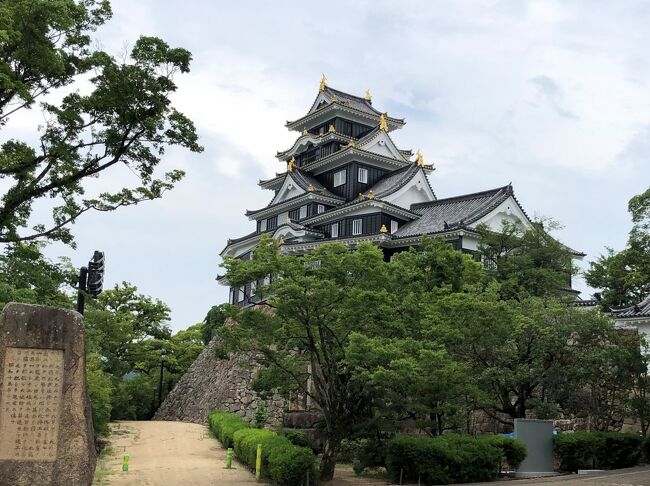 　航空券が比較的安い夏休み前の7月の3連休を狙い、3泊4日で山陽地方を旅しました。コースは１日目岩国空港からレンタカ－を借りて錦帯橋、岩国城、次にJRで宮島へ向かい厳島神社を観光し、広島市内で宿泊。２日目は広島市内でレンタカ－を借りて竹原町並み保存地区へ、そこから一気にしまなみ海道をひた走り今治城へ、夜は尾道に戻りレンタカ－を返却し宿泊。３日目は午前中ゆっくりと尾道市内を観光し、午後はJRで倉敷に入りました。倉敷美観地区を散策し倉敷に宿泊。最終日の４日目は倉敷で大原美術館など市内をゆっくり散策し、午後に岡山へ向かいました。岡山では後楽園に行き日本三名園を制覇、岡山城にも寄って、岡山駅から新幹線で帰りました。<br />　以前から行ってみたかった厳島神社を中心に初めての山陽方面を旅行しましたが、見どころ一杯で楽しい旅となりました。<br />　天気予報は3日間曇りと雨の予想でしたが、旅行中は好天に恵まれ景勝地を観光するにはベストコンディションとなりました。<br />　ここでは３日目の尾道から倉敷、４日目の岡山への旅を紹介します。