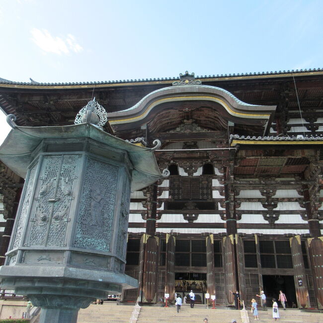 2日目は奈良の観光名所巡り<br />法隆寺、薬師寺、奈良公園、春日大社、東大寺と中学時代の修学旅行以来の訪問でかなりワクワクしております。<br />昨日以上に思いで深い１日になりました。