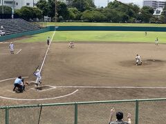 2022年7月　高校野球埼玉県大会観戦