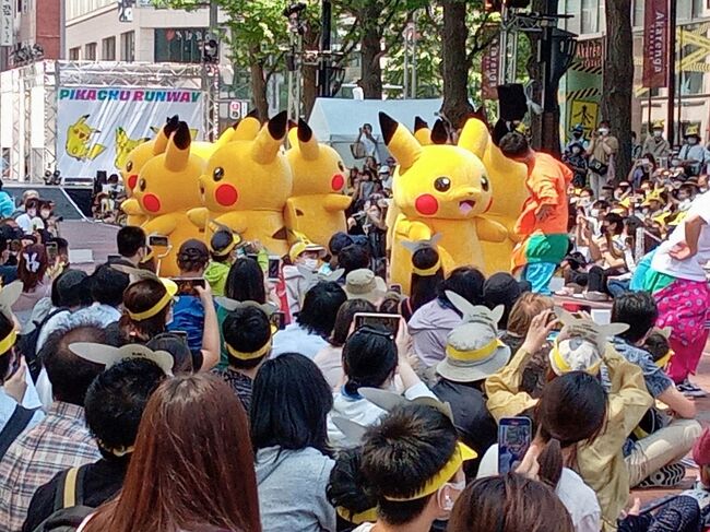 ポケモンあふれる札幌の街