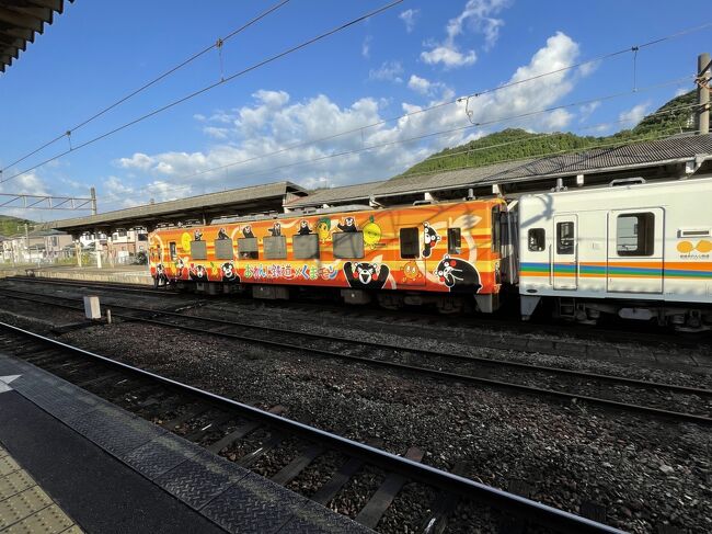 2022年08月　熊本旅行４　水俣・佐敷　佐敷城跡・おれんじ鉄道