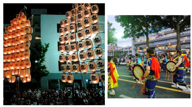 東北4大祭りに、走行距離1700km超のドライブ旅に行ってきました。<br />東北地方は祭りの前後に豪雨に見舞われましたが、祭り中はその影響も少なく、3年振りの熱量の高い東北祭りでした。<br />本編（1/2）は、8月3日～4日です。<br />8月3日（水）：埼玉→移動→さんさ踊り→鷲宿温泉　泊<br />8月4日（木）：乳頭温泉郷 妙乃湯→竿灯祭り→秋田市内　泊<br />8月5日（金）：なまはげ館→立佞武多→五所川原市内　泊<br />8月6日（土）：木造駅→高山稲荷神社→太宰治斜陽館→ねぶた祭り→　弘前市内　泊<br />8月7日（日）：青森→移動→埼玉