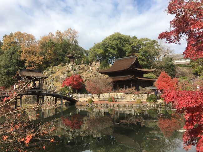 虎渓山と曽木公園にドライブに行ってきました。 <br />紅葉が綺麗でした。