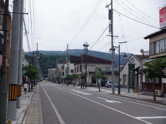 遠野で約１時間２０分停まるので、遠野駅周辺を歩きました。