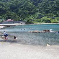 2022　夏休み　静岡と山梨　2　堂ヶ島遊覧船と温泉付き海水浴場　石部海岸