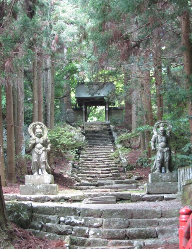 ＊写真は両子寺の仁王像<br />３日目から、いよいよ今回の旅の本命・国東半島を、南から東、北と反時計回りに回ります。<br /><br />【旅行スケジュール】<br />１日目：〔札幌 ⇒ 福岡〕→ 大宰府 → 日田（泊）<br />２日目：日田 → 臼杵 → 別府（泊）<br />３日目：別府 → 国東半島 → 富貴寺（泊）<br />４日目：国東半島 → 宇佐神宮 → 宇佐（泊）<br />５日目：宇佐 → 中津 → 福岡（泊）<br />６日目：福岡市内、〔福岡 ⇒ 札幌〕<br /><br />〔3日目 2022/5/25 の行程〕<br />別府温泉 → 八幡竈門神社 → 瑠璃光寺 → 両子寺 → 泉福寺 → 文殊仙寺 → 岩戸寺 → 無動寺 → 長安寺 → 富貴寺 → 蕗薹【泊】