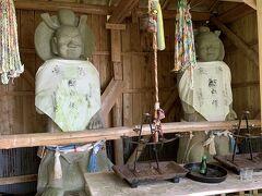 厄病退散54　白山神社参道の仁王様へ