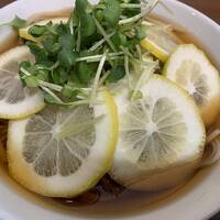 夏限定レモン蕎麦を食べに行く(木こりん)