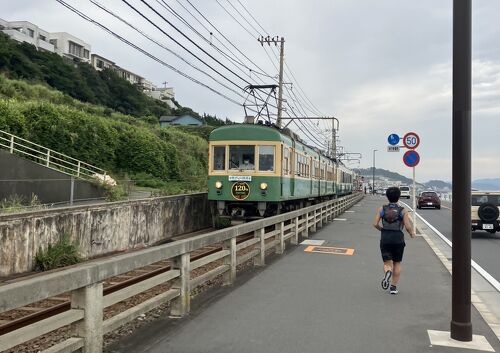 ma14【地図】鎌倉 江の島 昭和14年（由比ヶ浜 海浜ホテル
