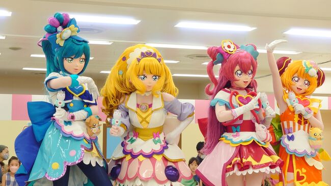 池袋サンシャインシティで開催のデリシャスパーティプリキュアのイベント、<br />「デリシャスマイル！フルコース」に行ってきました！<br />サンシャインに行くのも緊張、会場の混雑具合などわからずでしたが9時入場開始のチケットを買い当日を迎えました。