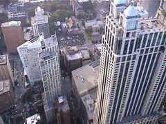 イリノイ州 シカゴ(大阪市の姉妹都市)　－　95階から観る西側の景色