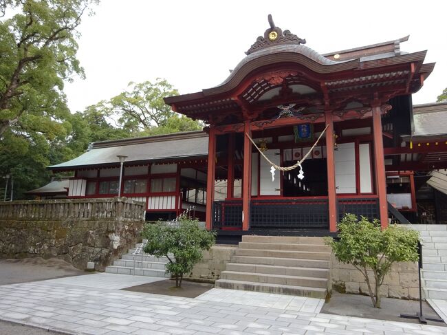 都城から鹿児島中央に向かいます。<br />途中隼人駅で途中下車し、鹿児島神宮に参拝。