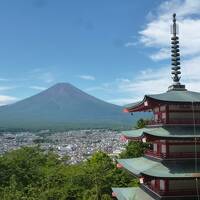 2022年8月　富士山と伊豆半島（伊東）と箱根