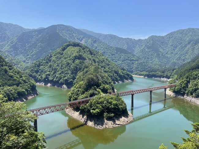大井川鐵道　寸又峡温泉　夢の吊り橋