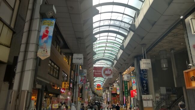 東武東上線大山駅で降りる。<br />この日は大山で昼飲みしよう。<br />駅を出てハッピーロードとは反対側の商店街を歩いて飲み屋小路に入る。<br /><br />この路地に目的地「鳥椿」がある。<br />何度か訪れた大衆酒場。<br /><br />カウンターに座って、まずは生ビール。<br />冷えたビールを飲みながら、料理を決める。<br />名物の鳥焼きの中からハツ焼きを選択。<br /><br />大根サラダはドレッシングがかかった２号を注文。<br />大根サラダは真ん中に温玉が落としてあって中々美味しい。<br /><br />ビールの次はホッピーセット大。<br />大きなジョッキにキンミヤ焼酎をたっぷり入れる。<br />ホッピーを飲みながらハツ焼き。<br /><br />気分よくリーズナブルに昼飲みして店を出る。<br />ハッピーロードやその周辺の街を歩く。<br />夏の明るい街をのんびり歩くと楽しい。<br /><br />ケーキの人気店「マテリエル」に到着。<br />美味しいケーキが楽しめる人気店。<br />数点購入して店を出る。<br /><br />引き続き街を歩いていると小腹が空いた。<br />駅に戻る途中に「さい。」を発見。<br /><br />大勝軒系の店らしくネットで調べると人気店。<br />入って見よう。<br /><br />瓶ビールを飲みながらもりそばを注文。<br />美味しそうな麺と汁。<br />シンプルだけど美味しい！<br /><br />少し食べ過ぎたので板橋駅まで歩こう。<br />夏の昼の大山街歩きと食べ歩き。<br />楽しかった～。<br /><br />