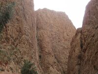 アメリカの西部を思わせるモロッコ トドラ渓谷 