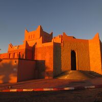 モロッコワルザザートの街を早朝散歩