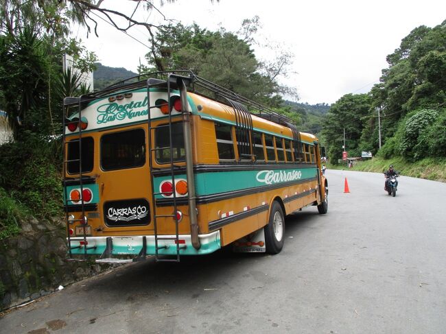 タイです。<br />ホンジュラス、テグシガルパからニカラグア、グラナダへ、エル・パライソ経由で行きます。<br />公共バスを乗り継いで行きました。