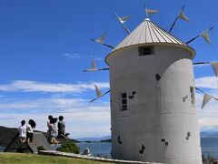 小豆島オリーブ園2022～ギリシャ風車に現れた魔女の宅急便～（香川）