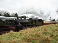 2017年イギリス旅行記　第10回　グレートセントラル保存鉄道のラフボロー・セントラル駅を訪ね、ＳＬ列車を写真撮影