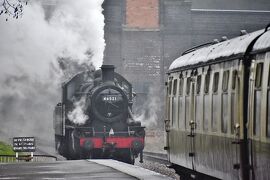 2017年イギリス旅行記　第11回　グレートセントラル保存鉄道のＳＬ列車に乗車し、終点まで往復