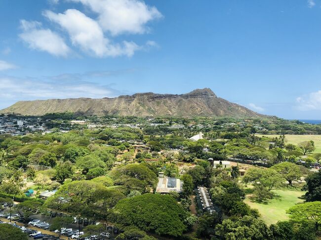 ２０２２年５月 ワイキキビーチ歩きと クィーンカピオラニホテル滞在記