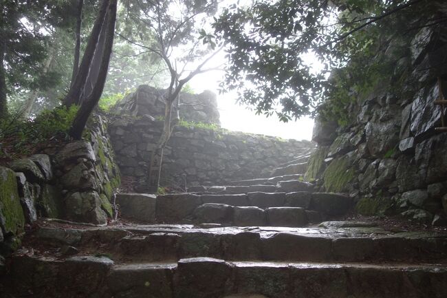 10.安土城跡と安土城郭資料館<br />標高198mの安土山一帯にある織田信長の居城跡です。<br />安土城跡を登り摠見寺跡の方面へ、三重塔・二王門から下山して、安土駅まで戻り駅前にある安土城郭資料館へ行きました。<br /><br />京都・滋賀の旅2022<br />1.京都 高瀬川・鴨川・白川を朝散歩<br />2.京都 金戎光明寺 三重塔(重要文化財)<br />3.近鉄観光特急「あをによし」で奈良へ<br />4.嵐山 天龍寺<br />5.翠嵐 ラグジュアリーコレクションホテル 京都<br />6.嵐山 竹林 朝散歩<br />7.法輪寺<br />8.近江八幡散策<br />9.總見寺三重塔(重要文化財)<br />10.安土城跡<br />11.草津宿と加山雄三ライブビューイング<br />12.苗村神社と善水寺<br />13.常楽寺三重塔(国宝)<br />14.長壽寺<br />15.観音寺<br />16.金剛輪寺三重塔(重要文化財)<br />17.西明寺三重塔(国宝)