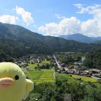 岐阜県　高山と白川郷を たびするトリ