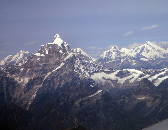 家族6人ネパール旅　４　エベレストフライト・カトマンズ　３