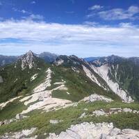 北アルプス♪七倉岳・船窪岳・不動岳・南沢岳・烏帽子岳