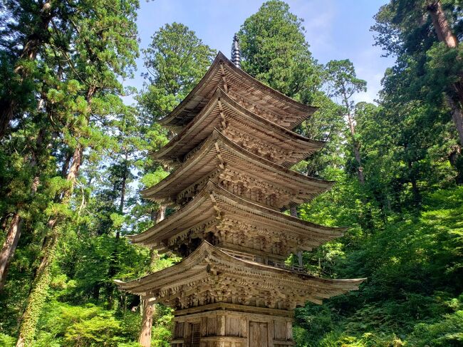 日本百名城、続日本百名城を制覇するため、福島・宮城と併せて山形県を旅して来ました。<br />お城だけではなく、神社やグルメなど盛りだくさんな山形県を堪能することが出来ました。<br />