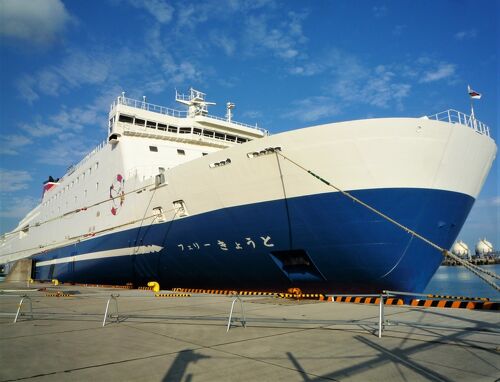 大阪・北九州 名門大洋フェリー・新造船フェリーきょうとで往復