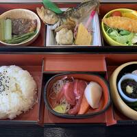 ハタハタ館から道の駅八森へ行き、イカのカーテンを見て、松岡食品のおからドーナッツを買う。