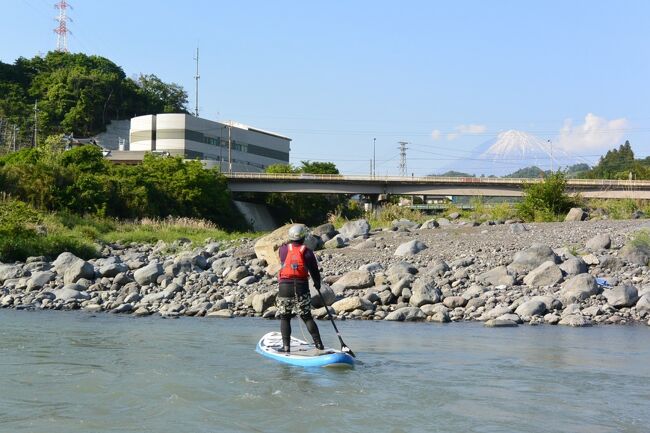 2022：ＧＷは川へ修行に　川のはしごで富士川へ！　富士山は見えるかな