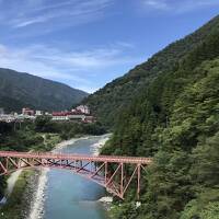 2022年9月 富山旅行記②黒部峡谷トロッコ電車に乗って秘境巡り