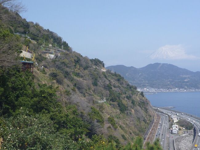 仕事がらみではありますが、静岡由比の旧東海道から山道を歩き地すべり地を踏査しました