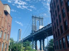 2022年8月　ニューヨーク一人旅(2日目)3：エッサベーグル、自由の女神、ブルックリン橋、ダンボ、ライオンキング