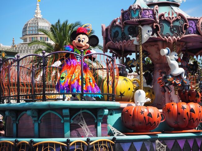 ２年ぶりのディズニーランド、ディズニーハロウィーン２０２２を楽しみました［昼編］