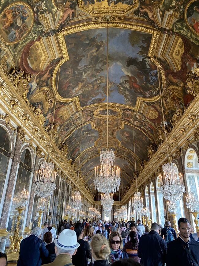 フランス旅行(2)　パリから日帰り世界遺産ヴェルサイユ宮殿　1日だとこれが限界