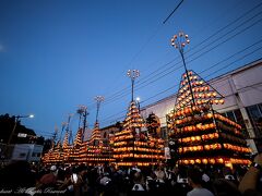 迫力、熱気、豪華絢爛の二本松提灯祭