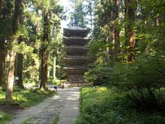 22年夏　東北ツーリング　29日目　玉川寺から出羽三山神社へ行きました。