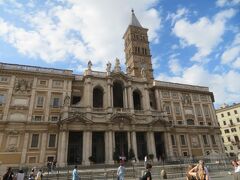 イタリア　「行った所・見た所」　ローマ（テルミニ駅とサンタ・マリア・マッジョーレ大聖堂）